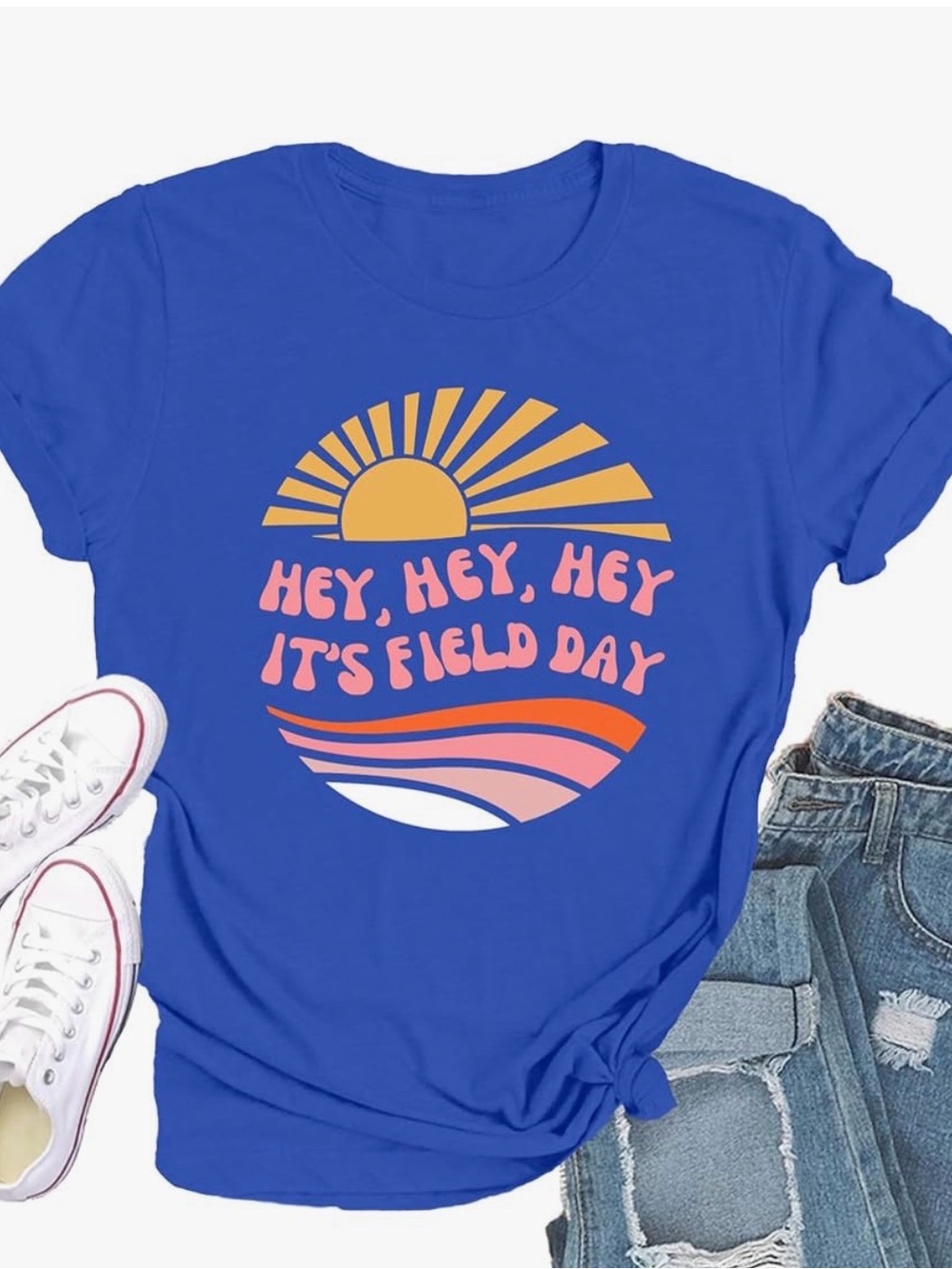 Field Day Blue Graphic Tee